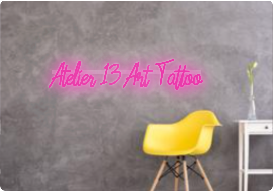 Custom text: Atelier 13 Art Tattoo